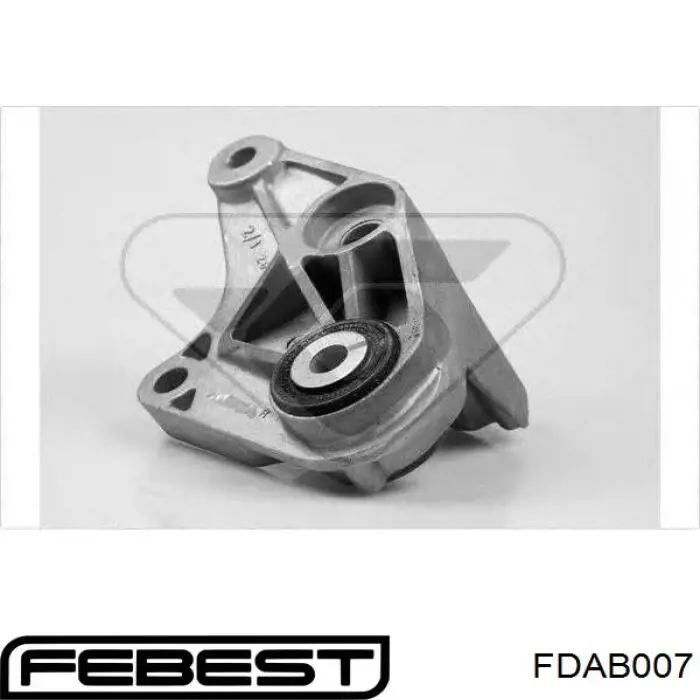 Comprar FDAB007 Febest Silentblock del soporte trasero del motor
