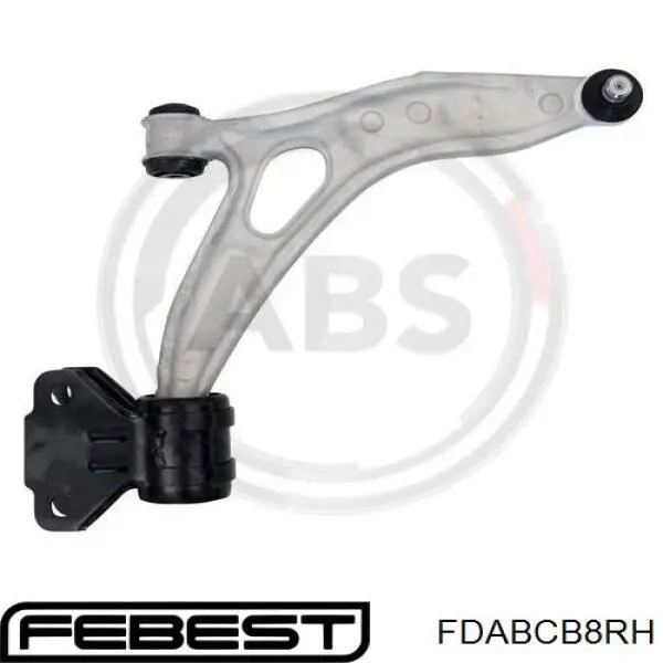 FDAB-CB8RH Febest silentblock de suspensión delantero inferior