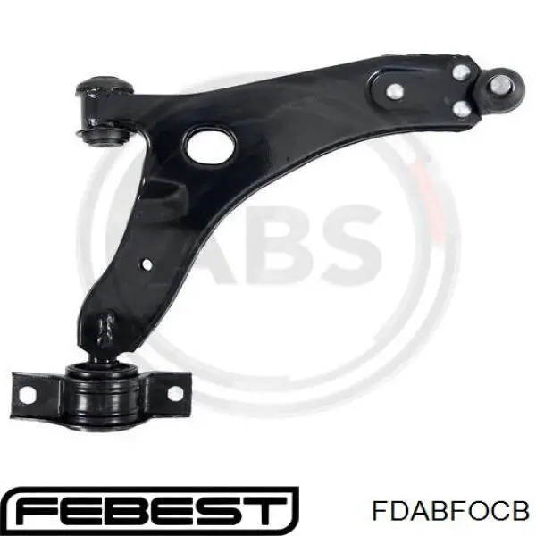 FDAB-FOCB Febest silentblock de suspensión delantero inferior