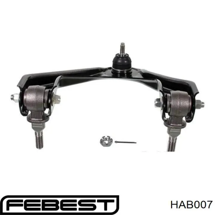Comprar HAB007 Febest Buje del brazo de suspensión delantero superior