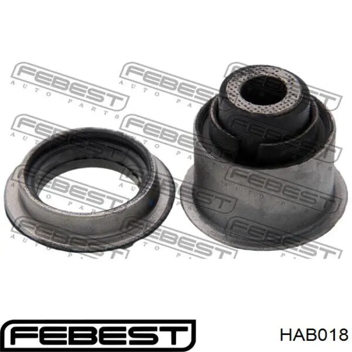 HAB018 Febest Silentblock del brazo superior de suspensión trasera