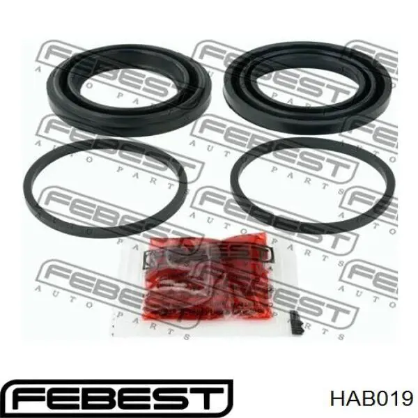 HAB019 Febest Buje de mangueta trasera