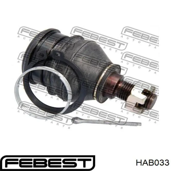 Silentblock suspension Febest HAB033