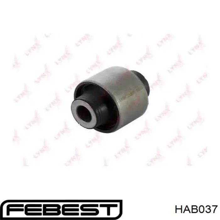 HAB037 Febest Buje del brazo transversal trasero