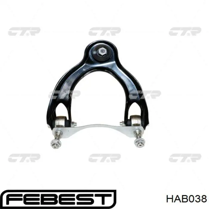 Silentblock de suspensión delantero superior Febest HAB038