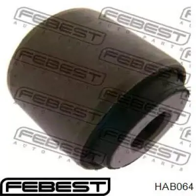 HAB064 Febest Buje de amortiguador trasero