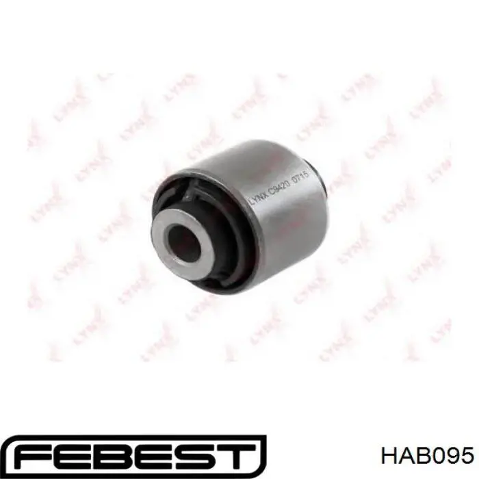 Comprar HAB095 Febest Buje interior del brazo transversal trasero