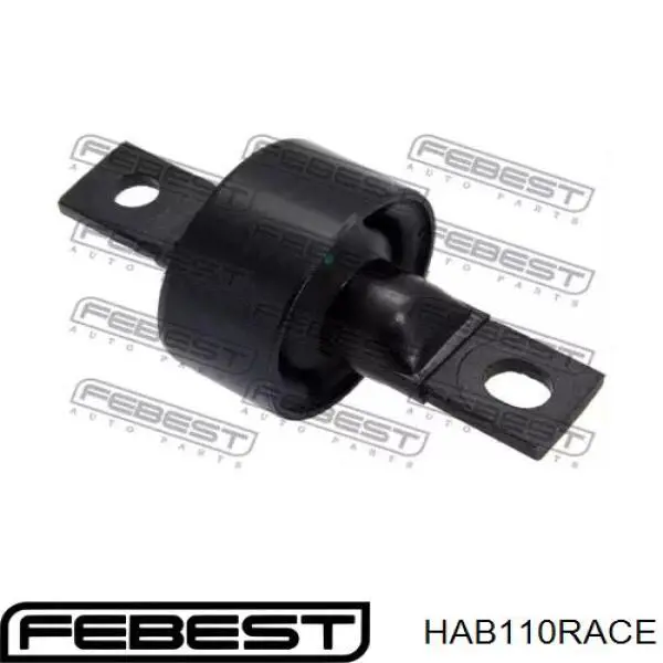 HAB-110RACE Febest bloque silencioso trasero brazo trasero delantero