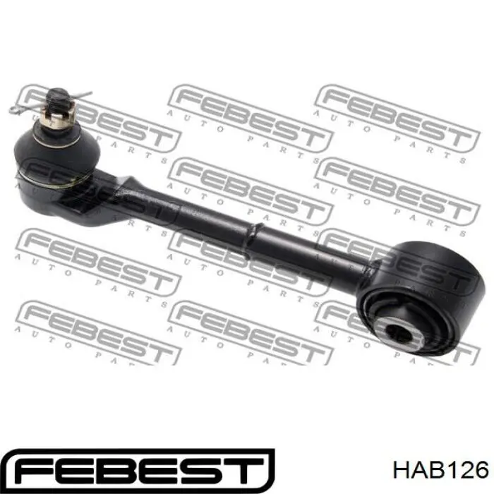 Comprar HAB126 Febest Buje del brazo longitudinal inferior trasero