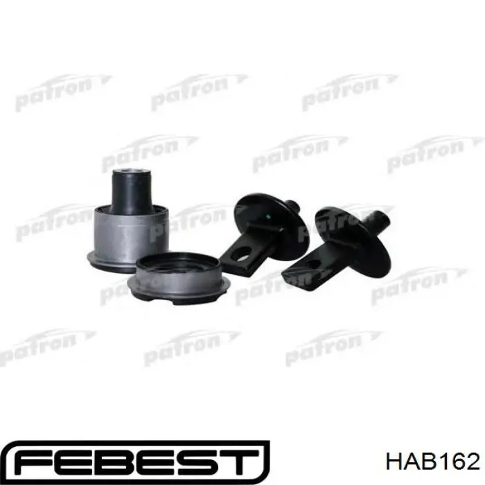 Buje del brazo inferior trasero Febest HAB162