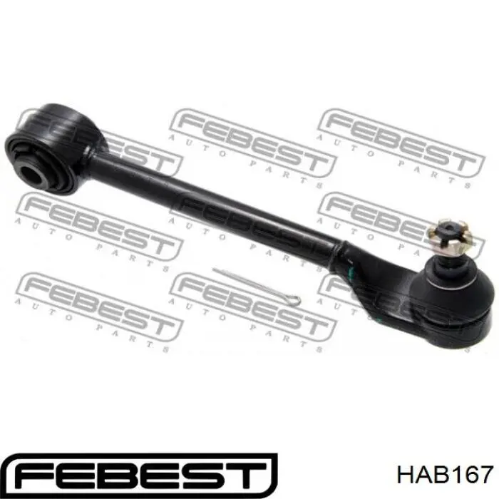 Buje de mangueta trasera HAB167 Febest