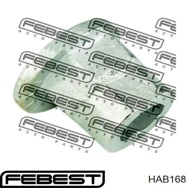 Buje de mangueta trasera Febest HAB168