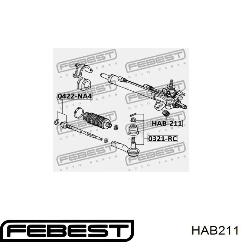  Febest HAB211