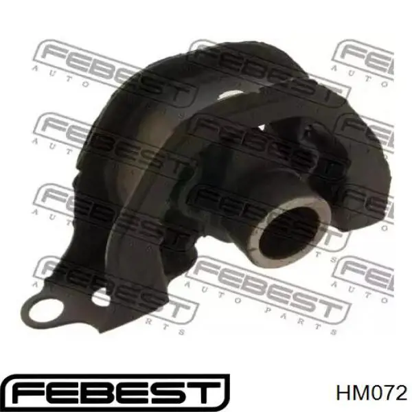 Soporte de motor trasero izquierdo 57170 Metalcaucho