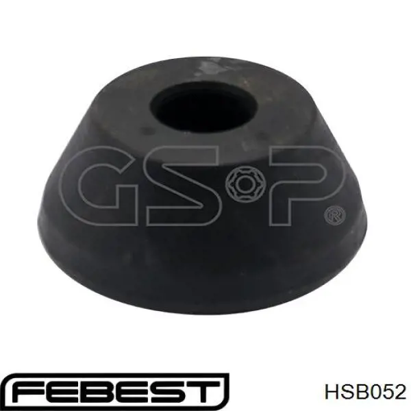 HSB052 Febest silentblock brazo radial (suspension delantero)