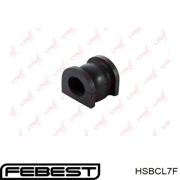 HSBCL7F Febest casquillo de barra estabilizadora delantera
