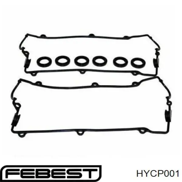 HYCP001 Febest junta anular, cavidad bujía