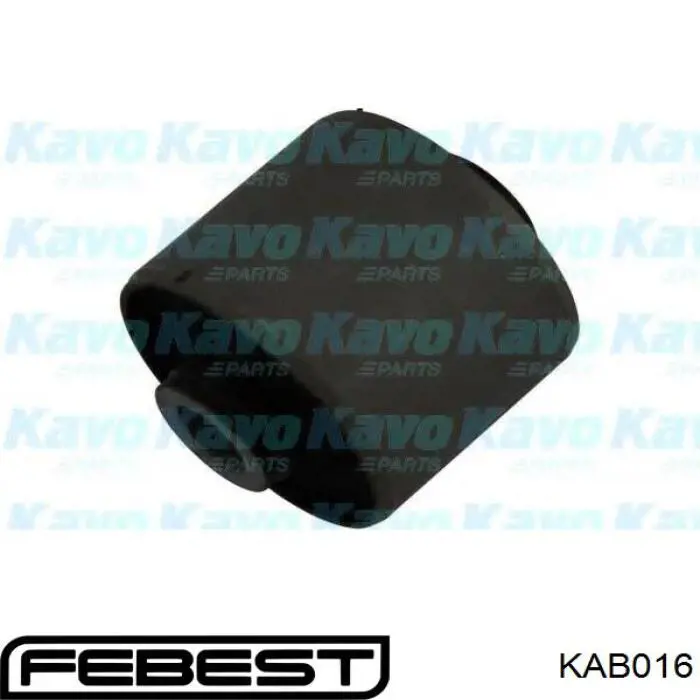 KAB016 Febest Buje del brazo longitudinal inferior trasero