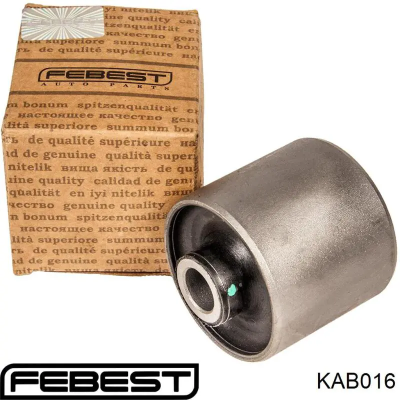 Buje del brazo longitudinal inferior trasero KAB016 Febest