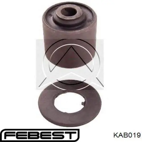 KAB019 Febest silentblock de suspensión delantero inferior