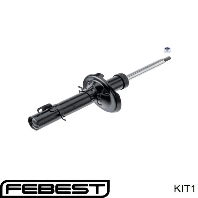 Retén de cubo de rueda delantero KIT1 Febest