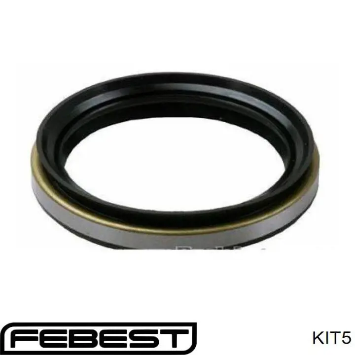 Retén de cubo de rueda delantero KIT5 Febest