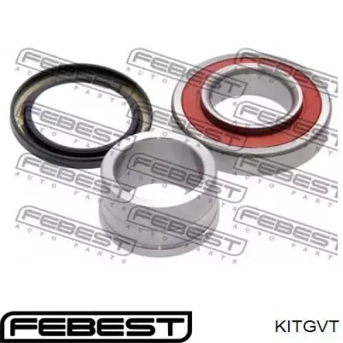 KIT-GVT Febest cojinete de rueda trasero