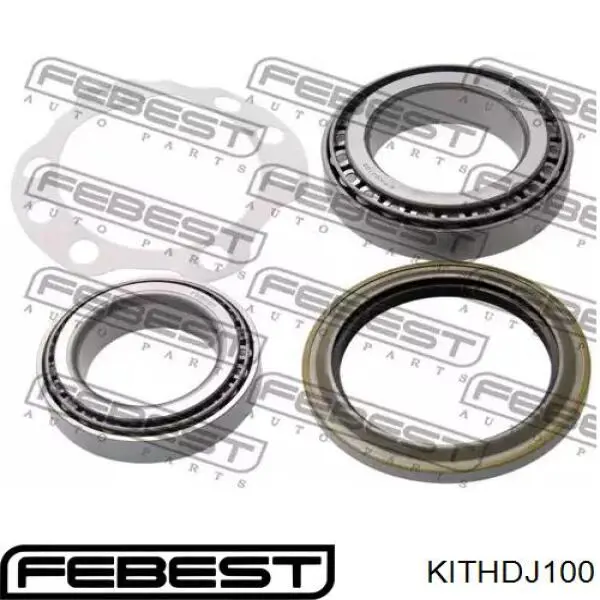 Cojinete interior de rueda trasera HICAPJLM10494810 Koyo