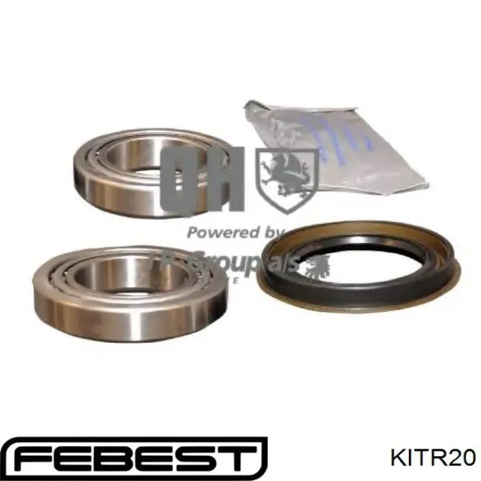 Cojinete de rueda delantero Nissan Terrano 1 WD21