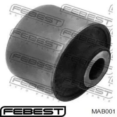 MAB-001 Febest bloque silencioso trasero brazo trasero trasero