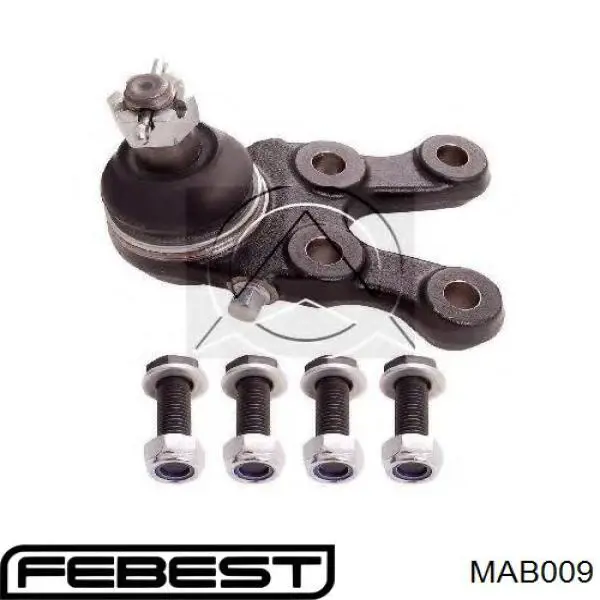 MAB009 Febest silentblock de suspensión delantero inferior