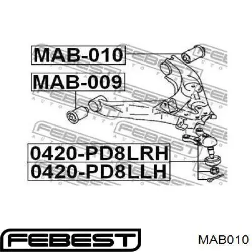Comprar MR112711 Mitsubishi Silentblock