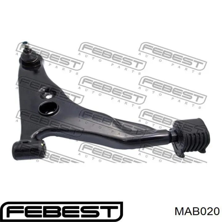 Silentblock del brazo de suspensión MAB020 Febest