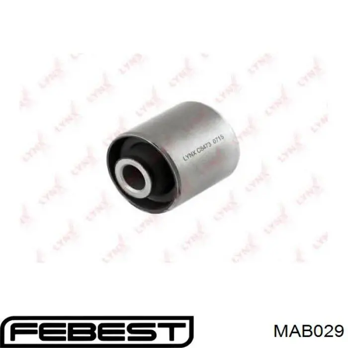 MAB029 Febest Silentblock de brazo de suspensión delantero inferior