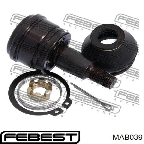 Buje del brazo longitudinal inferior trasero Febest MAB039 precio, desde 20,30 EUR