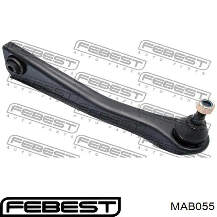 Buje del brazo longitudinal trasero MAB055 Febest