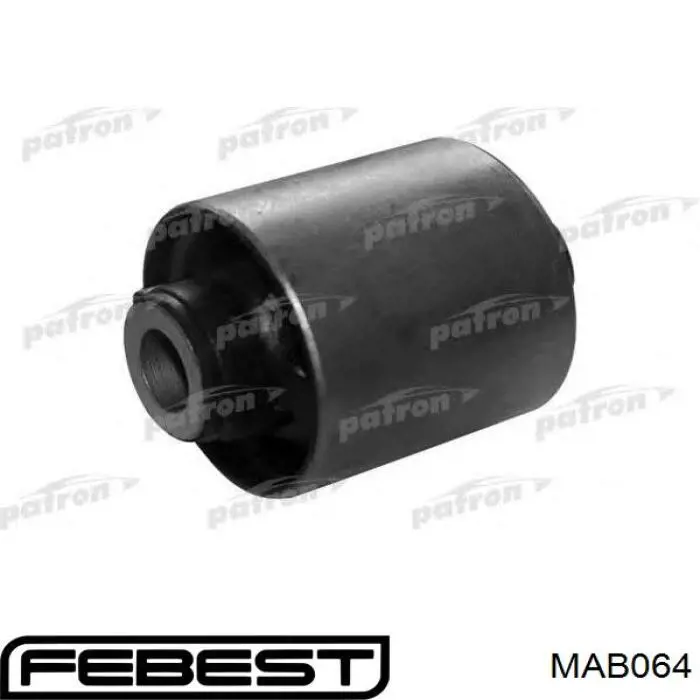 Buje delantero del brazo longitudinal trasero MAB064 Febest