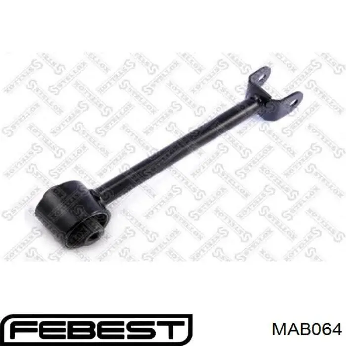 MAB064 Febest Buje delantero del brazo longitudinal trasero