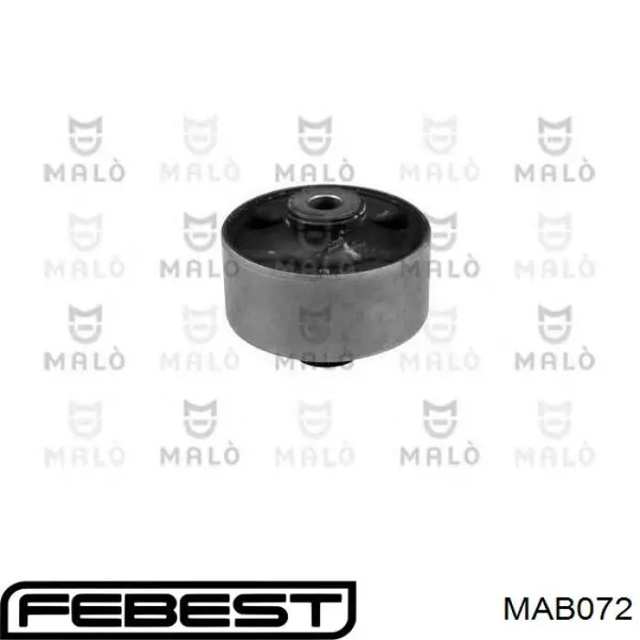 Buje del brazo longitudinal inferior trasero Febest MAB072