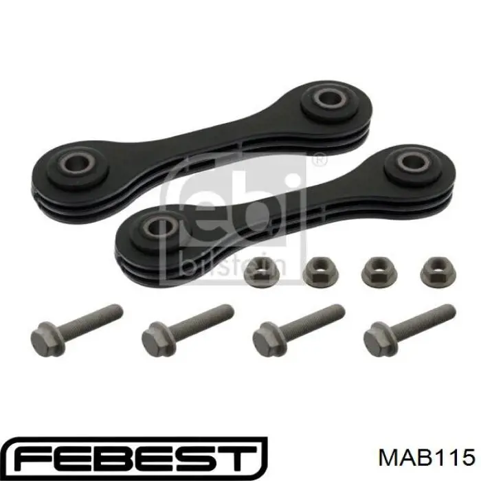 Comprar MAB115 Febest Buje del amortiguador delantero