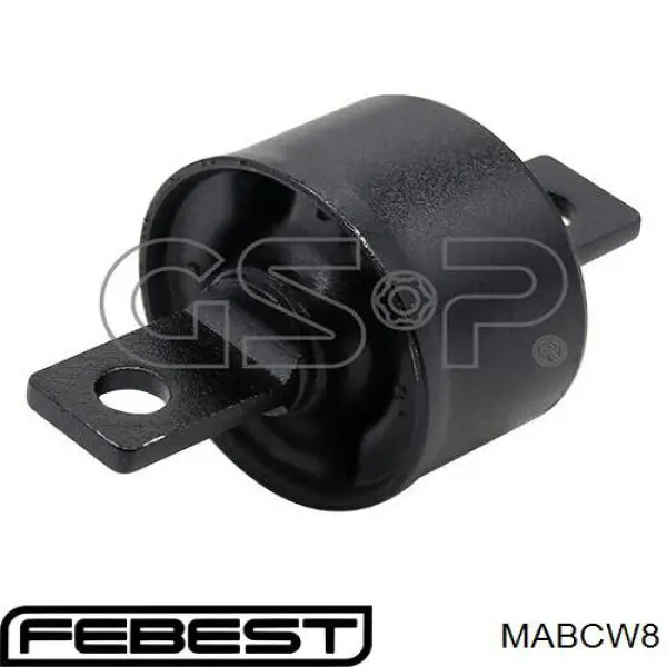 Buje delantero del brazo longitudinal trasero Peugeot/Citroen 1609911780