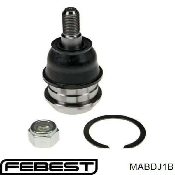 MABDJ1B Febest Silentblock de brazo de suspensión delantero inferior