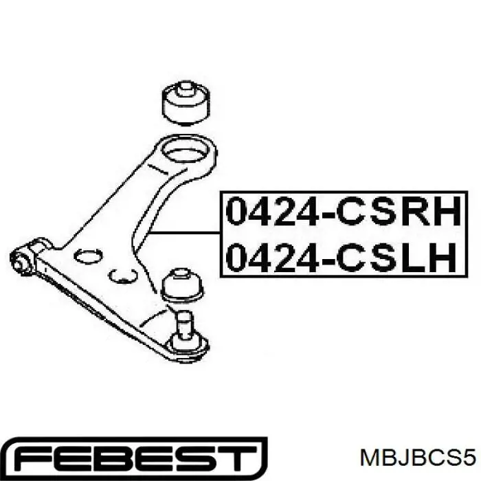 Comprar MR455070 Mitsubishi Guardapolvo de rótula inferior