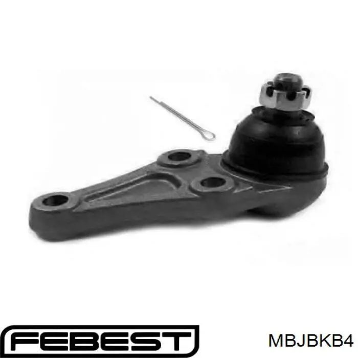 Guardapolvo de rótula inferior Febest MBJBKB4