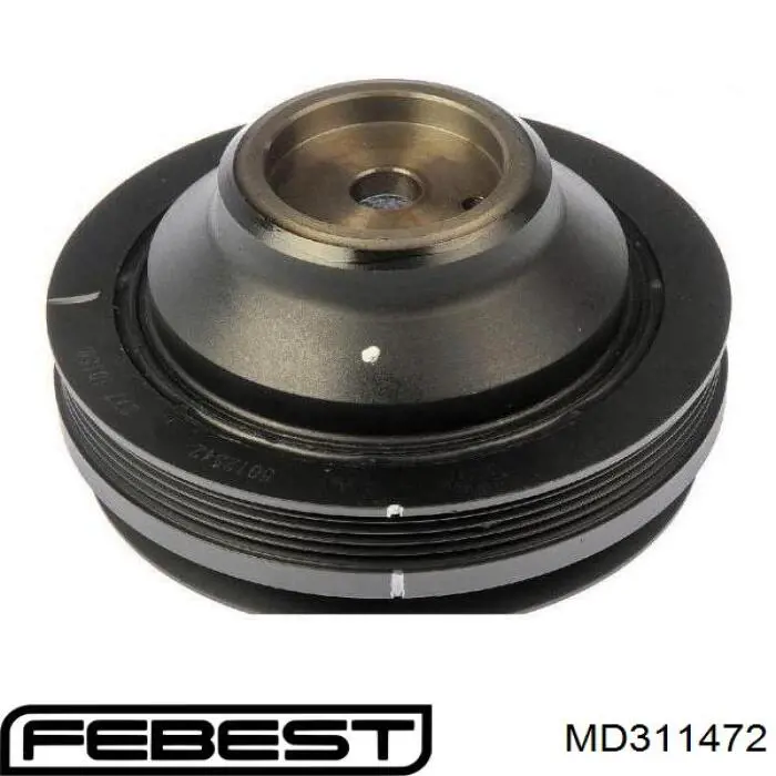 MD311472 Febest polea, cigüeñal