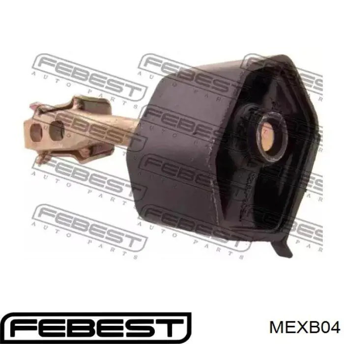 MEXB04 Febest soporte, silenciador