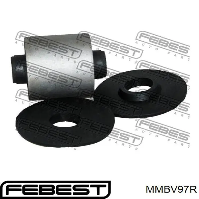 Comprar MMBV97R Febest Buje de la traviesa de montaje del diferencial trasero derecho