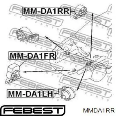 MI23024 Jikiu soporte de motor trasero