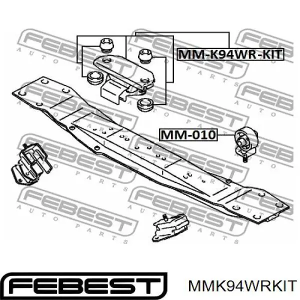 Taco de caja de cambios Febest MMK94WRKIT precio, desde 18,45 EUR