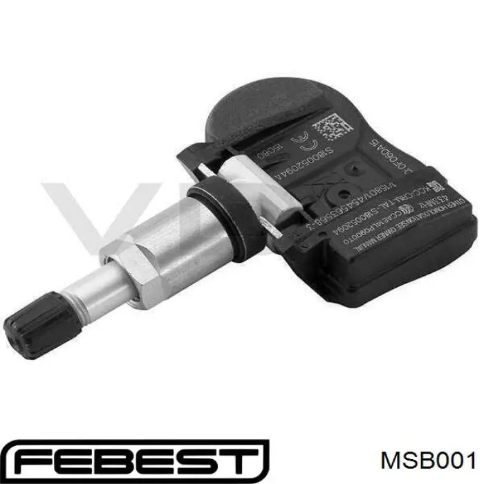 Soporte estabilizador, Eje delantero Febest MSB001